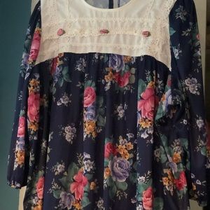 Vintage Roaman’s Spring dress. Made in USA